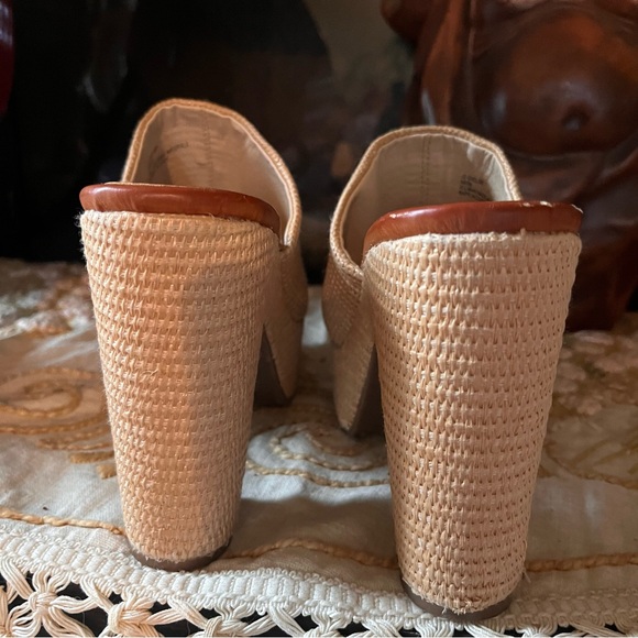 Jessica Simpson Platform Tweed sandal size 9 - Picture 7 of 8